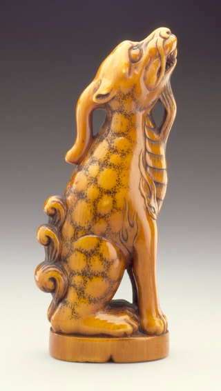 Illustration for article titled Spirit Foxes and Raunchy Demons in Japanese Netsuke Art